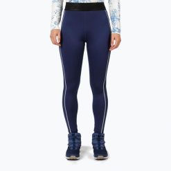 Spodnie termoaktywne damskie Rossignol JCC Booster Tights. Niebieskie spodnie sportowe damskie Rossignol, na zimę, bez wzorów, narciarskie. Za 469.99 zł.