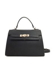 Valentino Torebka Fae Re VBS9AD37 Czarny. Czarne torebki klasyczne damskie Valentino, ze skóry, bez dodatków. Za 399.99 zł.