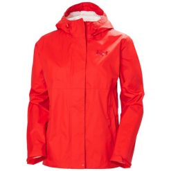 Damska kurtka wodoodporna Helly Hansen Loke 2.0. Czerwone kurtki damskie Helly Hansen, l, bez wzorów, bez kaptura. Za 424.99 zł.