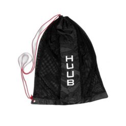 Torba na rower Huub Grand. Czarne kombinezony damskie HUUB, s, bez wzorów, z materiału, bez kołnierzyka, bez ramiączek. Za 110.50 zł.