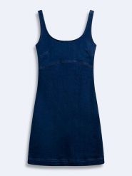 LTB Sukienka dżinsowa "Selera" w kolorze granatowym rozmiar: M. Niebieskie sukienki damskie LTB, bez wzorów, bez ramiączek. Za 152.99 zł.