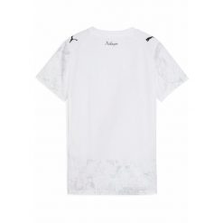 Damska koszulka KIDSUPER × MANCHESTER CITY PUMA White Black. Białe bluzki damskie Puma, m, bez wzorów, bez kołnierzyka, bez ramiączek. Za 439.00 zł.