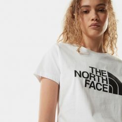 T-Shirt Easy Rozmiar S Biały - 4T1Q-FN4. Białe t-shirty damskie The North Face, s, bez wzorów, z bawełny, bez kołnierzyka. Za 117.99 zł.