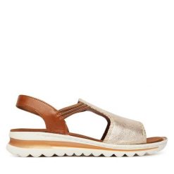 Sandały Ara. Sandały damskie Ara, bez wzorów, bez obcasa, na płaskiej podeszwie, bez zapięcia. Za 429.99 zł.