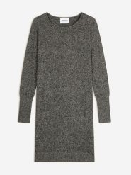 Perfect Cashmere Kaszmirowa sukienka "Molli" w kolorze szarym rozmiar: S. Szare sukienki damskie Perfect Cashmere, bez wzorów, z kaszmiru, bez ramiączek. Za 413.99 zł.