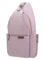 Puccini Saszetka w kolorze jasnoróżowym - 18 x 36 x 8 cm rozmiar: onesize. Różowe nerki i saszetki damskie Puccini, bez wzorów, z materiału. Za 82.45 zł.