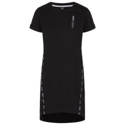 Sukienka damska Pętla Ewelina Czarna. Czarne sukienki damskie LOOP, bez wzorów, sportowe, bez ramiączek. Za 98.78 zł.
