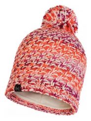 Buff Czapka w kolorze pomarańczowym rozmiar: onesize. Pomarańczowe czapki damskie Buff, bez wzorów, z materiału. Za 115.82 zł.