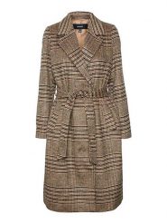 Vero Moda Płaszcz "Luck" w kolorze jasnobrązowym rozmiar: M. Brązowe płaszcze damskie Vero Moda, m, bez wzorów, bez kaptura. Za 131.74 zł.