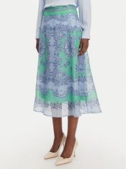 Hale Bob Spódnica midi Winslow 61LU440A Zielony Regular Fit. Zielone spódnice damskie Hale bob, l, bez wzorów, ze lnu, midi. Za 2,559.00 zł.