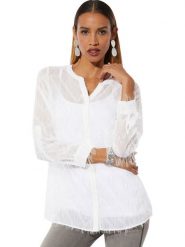 WITT WEIDEN Bluzka w kolorze białym rozmiar: 38. Białe bluzki damskie WITT WEIDEN, bez wzorów, bez kołnierzyka, bez ramiączek. Za 104.99 zł.