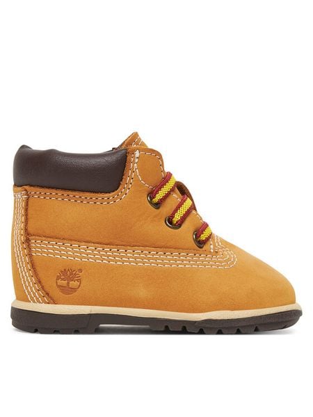 Timberland Trapery Crib Bootie TB0328672311 Brązowy. Brązowe buty zimowe chłopięce Timberland, z nubiku, bez zapięcia. Za 189.99 zł.
