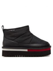 Tommy Jeans Śniegowce Tjw Nylon Flatform Boot Wl EN0EN02689 Czarny. Czarne śniegowce damskie Tommy Jeans, z jeansu. Za 469.99 zł.