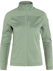 Bluza polarowa damska Fjällräven Abisko Lite Fleece. Zielone bluzy damskie Fjällräven, xs, bez wzorów, z materiału, bez kaptura. Za 783.25 zł.