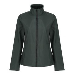 Kurtka Softshellowa Damska Do Druku. Czarne kurtki sportowe damskie Regatta, xl, bez wzorów, z softshellu, bez kaptura. Za 86.99 zł.