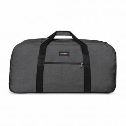 Torba podróżna Eastpak Warehouse +. Czarne torby podróżne Eastpak, z aplikacjami, z gumy, duże. Za 575.50 zł.