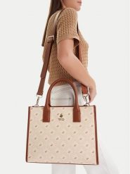 Beverly Hills Polo Club Torebka CEO-BHPC-S-004-07 Écru. Torebki klasyczne damskie Beverly Hills Polo Club, z materiału, bez dodatków. Za 269.99 zł.