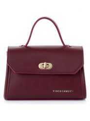 Vince Camuto Torebka "Gela" w kolorze bordowym - 20 x 12,5 x 8 cm rozmiar: onesize. Czerwone torebki klasyczne damskie Vince Camuto, z materiału, przez ramię, bez dodatków. Za 86.99 zł.