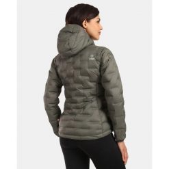 Damska kurtka puchowa Kilpi Alberta. Zielone kurtki sportowe damskie Kilpi, na zimę, xs, bez wzorów, z nylonu, bez kaptura. Za 1,041.73 zł.