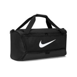 Torba Nike Brasilia 9.5 Training Duffel Bag, Dla obu płci. Białe torby sportowe Nike, bez wzorów, z materiału. Za 194.20 zł.