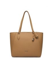 GINO ROSSI Torebka C-RX8906 Brązowy. Brązowe shopper bag Gino Rossi, z materiału, bez dodatków. Za 229.99 zł.