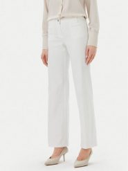 Olsen Jeansy 14002252 Biały Wide Leg. Białe jeansy damskie Olsen. Za 419.99 zł.