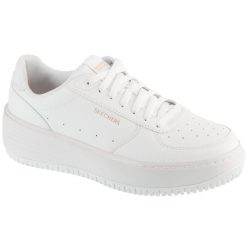 Buty sportowe do chodzenia damskie, Grand 92 - Be Lifted. Białe obuwie sportowe casual damskie Skechers, trekkingowe. Za 279.99 zł.