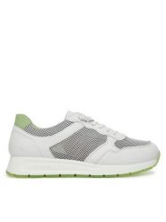 Remonte Sneakersy D2G03-80 Biały. Białe obuwie sportowe damskie Remonte, z materiału, bez zapięcia. Za 419.99 zł.