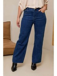 Curvy Lady Dżinsy - Comfort fit - w kolorze granatowym rozmiar: 42. Niebieskie jeansy damskie Curvy Lady, z podwyższonym stanem. Za 132.98 zł.