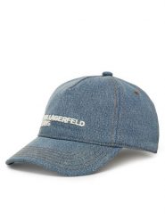 Karl Lagerfeld Jeans Czapka z daszkiem B2W33002 Niebieski jasny. Niebieskie czapki z daszkiem damskie Karl Lagerfeld Jeans, bez wzorów, z bawełny. Za 279.99 zł.
