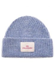 Zwillingsherz Czapka w kolorze niebieskim rozmiar: onesize. Niebieskie czapki damskie Zwillingsherz, bez wzorów, z materiału. Za 170.47 zł.