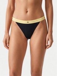 Tommy Hilfiger Komplet stringów UW0UW06518 Czarny. Czarne komplety bielizny Tommy Hilfiger, bez wzorów, z bawełny. Za 169.99 zł.