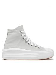Converse Trampki Chuck Taylor All Star Move A07579C Szary. Szare trampki damskie Converse, bez wzorów, z materiału, bez zapięcia. Za 289.99 zł.