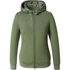 Damska bluza z kapturem zapinana na zamek Covalliero. Zielone bluzy damskie COVALLIERO, m, bez wzorów, z materiału, z kapturem. Za 377.00 zł.
