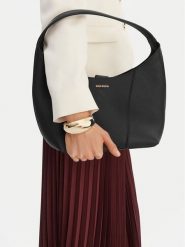 GINO ROSSI Torebka EO-LA321-1072 Czarny. Czarne torebki klasyczne damskie Gino Rossi, ze skóry, bez dodatków. Za 469.99 zł.