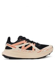 Salomon Buty do biegania Ultra Flow L47808400 Czarny. Czarne obuwie sportowe damskie Salomon, z materiału, bez zapięcia, do biegania. Za 409.99 zł.
