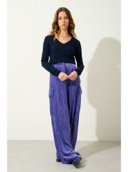 AUTHENTIC CASHMERE Kaszmirowy sweter "Galise" w kolorze granatowym rozmiar: M. Niebieskie swetry klasyczne damskie AUTHENTIC CASHMERE, m, z kaszmiru, bez kołnierzyka. Za 267.92 zł.