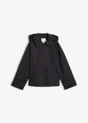 Kurtka przejściowa oversize. Brązowe kurtki damskie bonprix, bez wzorów. Za 229.99 zł.