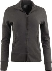 Bluza damska Promodoro Kurtka ze stójką Szara 2xl. Szare bluzy damskie Erima, xl, bez wzorów, z bawełny, bez kaptura. Za 73.68 zł.