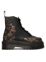 Dr. Martens Trapery Sinclair Decayed Roses Tumbled Nappa DM32050001 Czarny. Czarne trapery damskie Dr Martens, ze skóry, bez zapięcia. Za 1,129.00 zł.