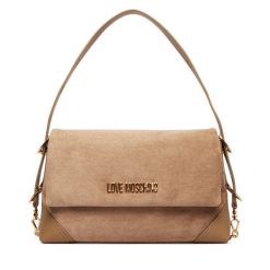 Torebka LOVE MOSCHINO. Brązowe torebki klasyczne damskie Love Moschino, bez dodatków. Za 919.99 zł.