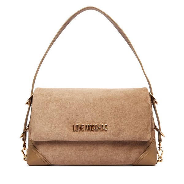 Torebka LOVE MOSCHINO. Brązowe torebki klasyczne damskie Love Moschino, bez dodatków. Za 919.99 zł.