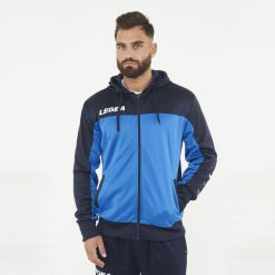 Kurtka Damska Flex do Biegania Błękitna. Niebieskie kurtki damskie LEGEA, xl, bez wzorów, z bawełny, bez kaptura. Za 72.00 zł.