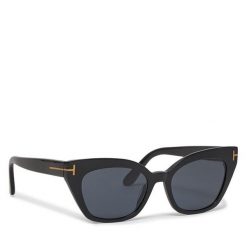 Okulary przeciwsłoneczne Tom Ford. Czarne okulary przeciwsłoneczne damskie TOM FORD. Za 1,149.00 zł.