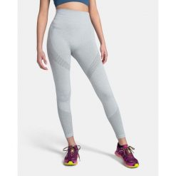 Damskie legginsy bezszwowe Kilpi SEAMIO-W. Szare legginsy damskie Kilpi, s, bez wzorów. Za 145.26 zł.