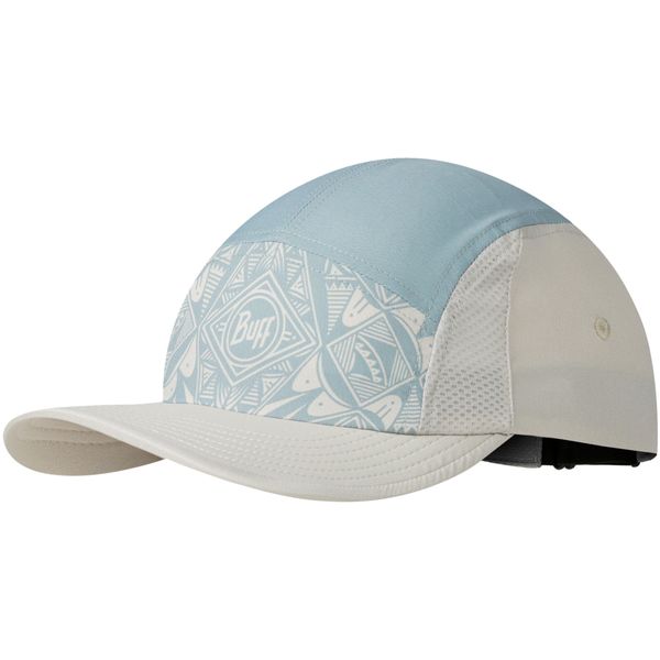 Czapka z daszkiem BUFF 5 PANEL GO CAP ESSI FLINT. Żółte czapki z daszkiem damskie Buff, bez wzorów, z elastanu. Za 162.80 zł.