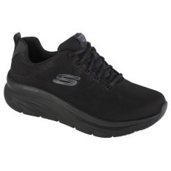 Buty do biegania damskie Skechers Dlux Walker Get Oasis. Czarne obuwie sportowe damskie Skechers, bez zapięcia, do biegania. Za 469.99 zł.