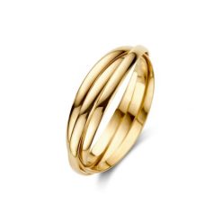 Isabel Bernard Isabel Bernard Rivoli Méline 14 Karat | Gold Trinity Ring IB330078-60 Pierścionki 1 ct Damski. Żółte pierścionki damskie Isabel Bernard, złote. Za 1,343.99 zł.