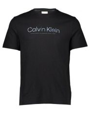 Calvin Klein Koszulka w kolorze czarnym rozmiar: XS. Czarne bluzki damskie Calvin Klein, xs, bez wzorów, z bawełny, bez kołnierzyka, bez ramiączek. Za 104.99 zł.