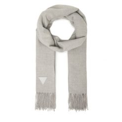 Szalik Guess. Szare szaliki damskie Guess, z aplikacjami. Za 239.99 zł.